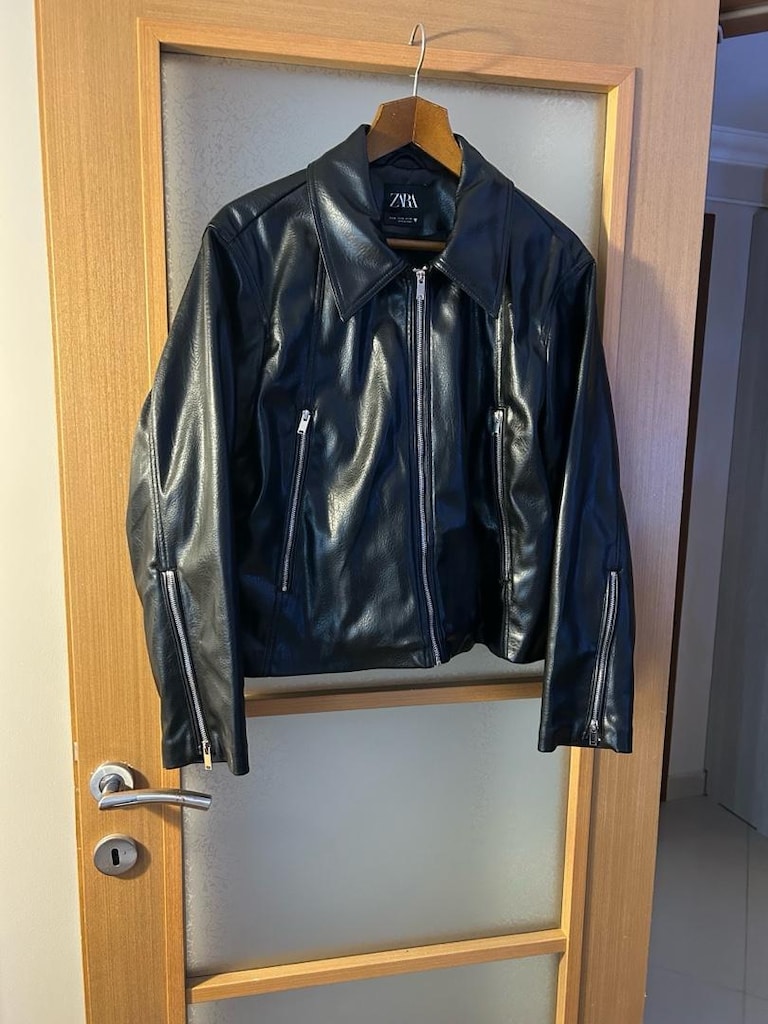 ZARA SUNİ DERİ CEKET RETRO SERİSİ - 2