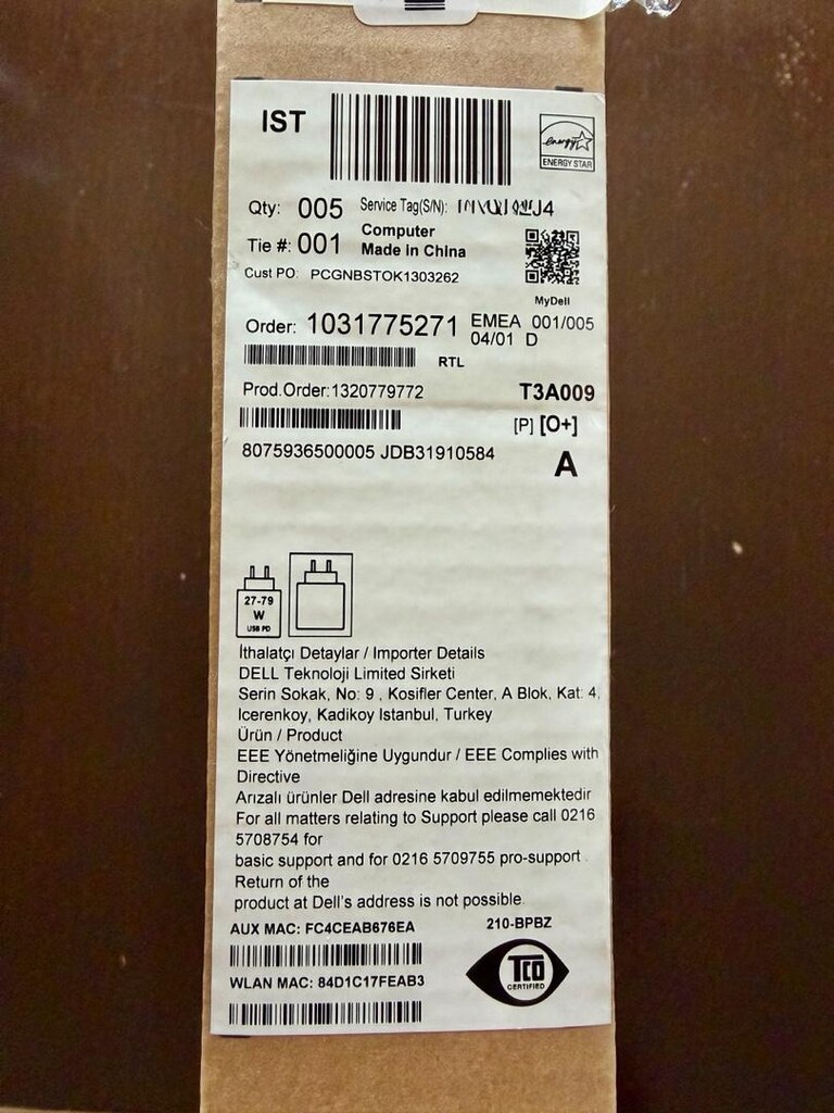 Dell Pro 13 Premium Ultra 7 268V 32GB 1TB SSD Intel Arc 13.3 QHD+ Touc - 4
