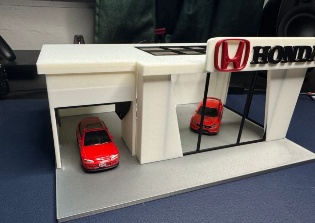 1:64 Honda araba showroomu autosaloon - 3