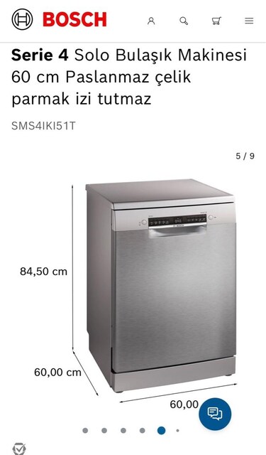 BULAŞIK MAKİNESİ BOSCH