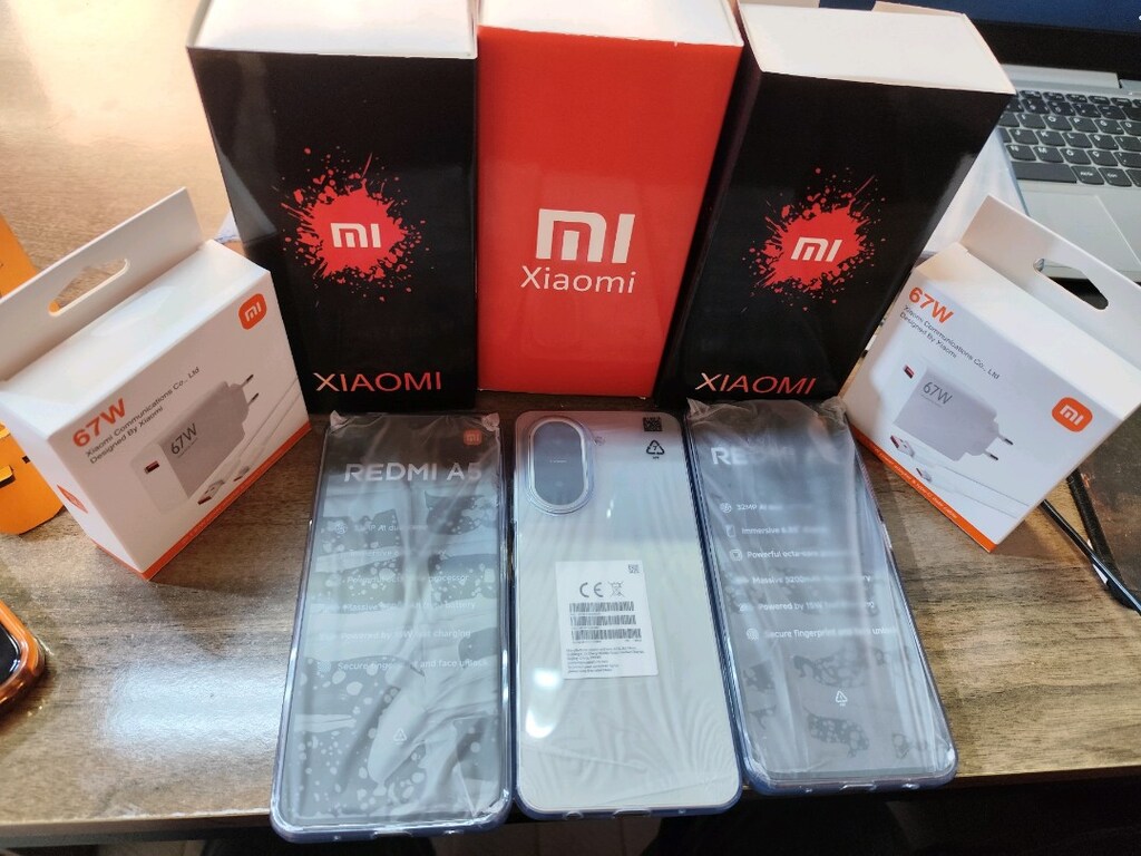 REDMİ A5 8 RAM 128 GB ORJİNAL KAPALI KUTU 67 WOLT ŞARJ ALETİ İÇİNDE RE - 3