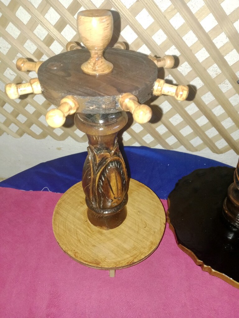 Ahşap tesbih standı - 2