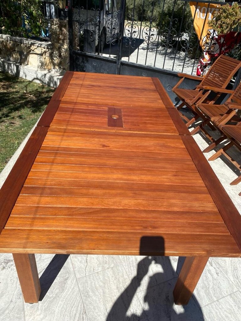 Teak Masa Takımı - 5