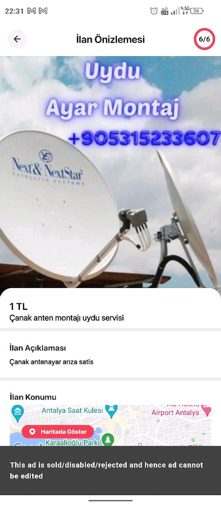 Çanak anten montajı uydu servisi - 3