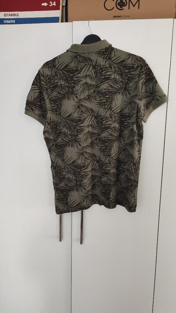 desenli polo yaka t-shirt - 2