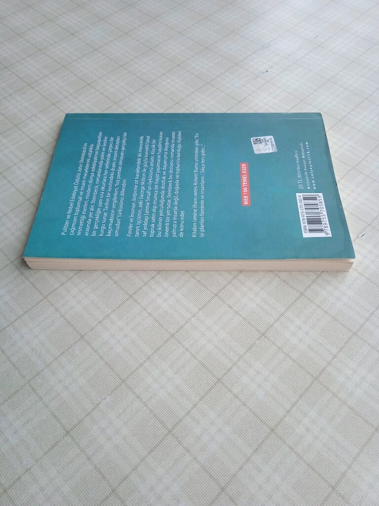 Fareler ve İnsanlar John Steinbeck Kitap - 4