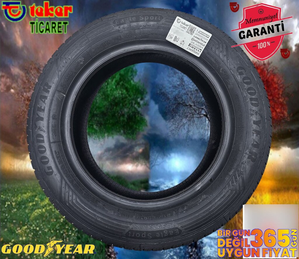 215 60 16 GOODYEAR EAGLE SPORT 4#4mevsim Lastik# Teker Ticaret - 2