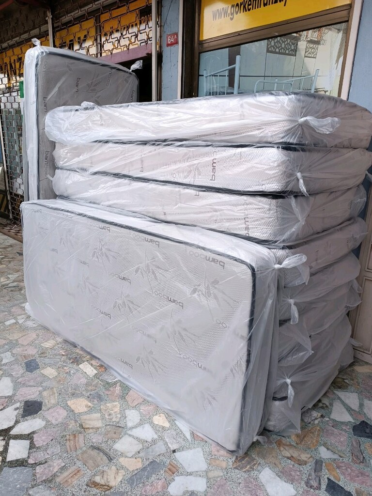 TEK KİSİLİK ORTOPEDİK BAMBOO YATAK IMALATTAN - 2