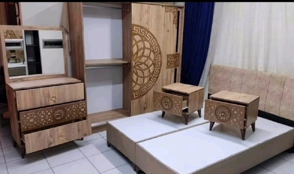 YATAK ODASI BAZA BAŞLIK YATAK DAHİL TAKIM KAPIDA ÖDEME HIZLI TESLİM - 4