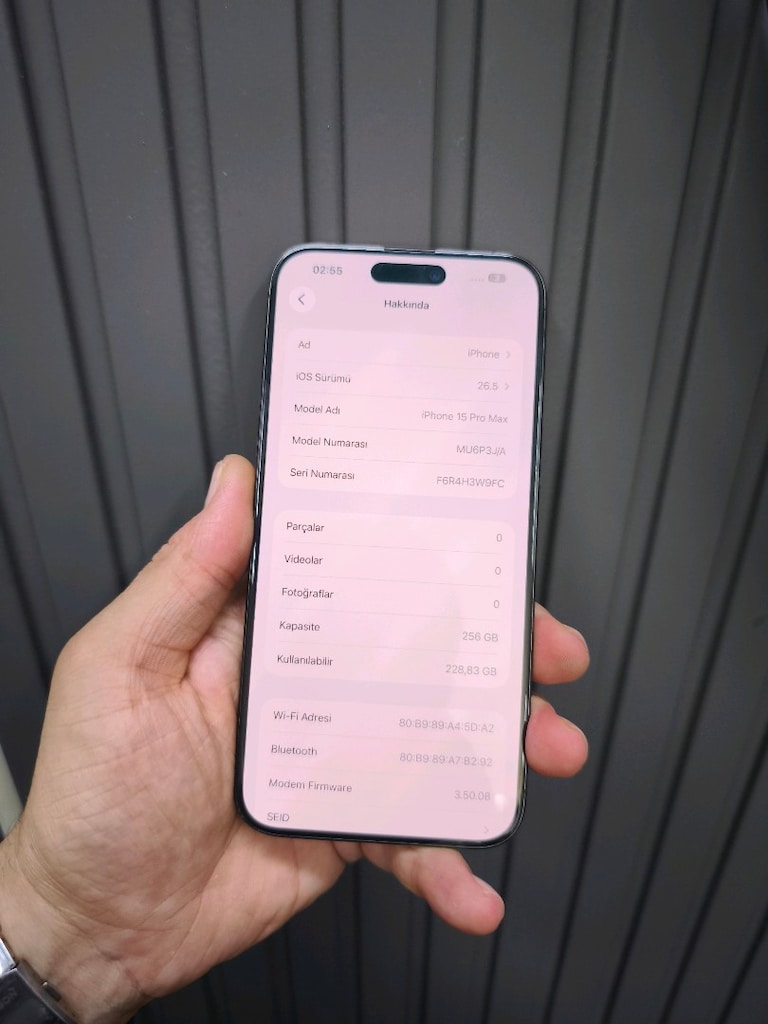 YURTDIŞI İPHONE 15 PROMAX 256 GB - 4