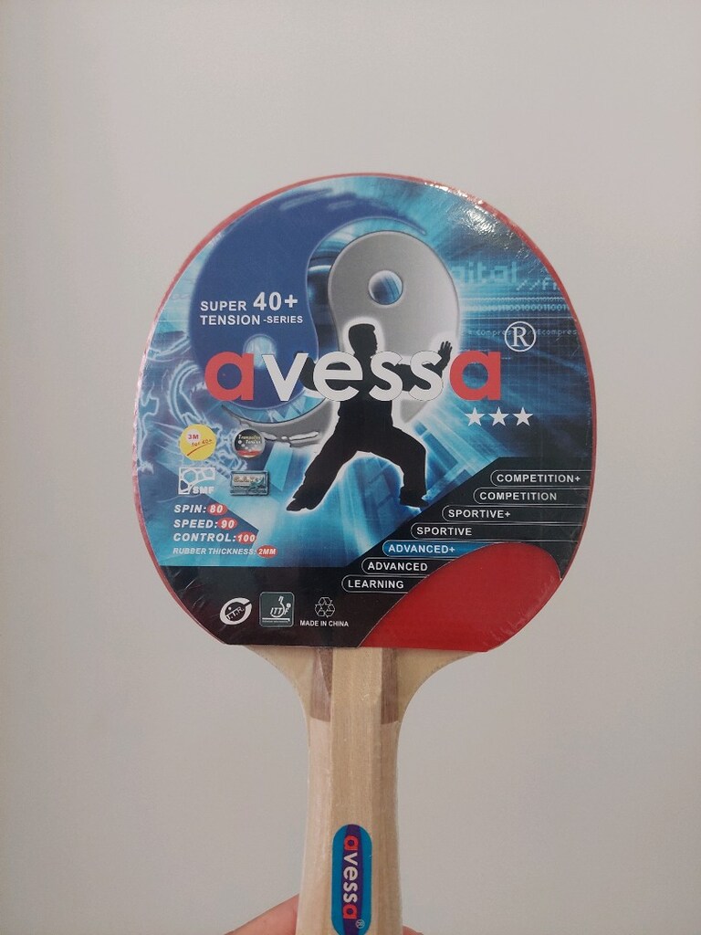 MASA TENİSİ SETİ AVESSA RAKET - SELEX TOP VE DEMİR MANDALLI FİLE - 4