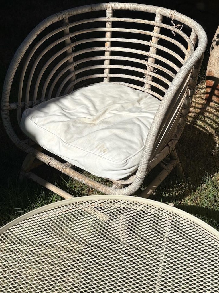 IKEA BUSKBO Rattan Koltuk Takımı + Yuvarlak Sehpa (Alanya Oba) - 4
