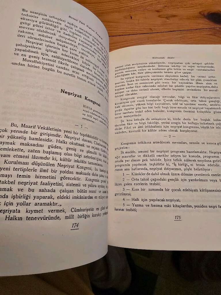 Birinci Türk neşriyat kongresi . N.k - 2