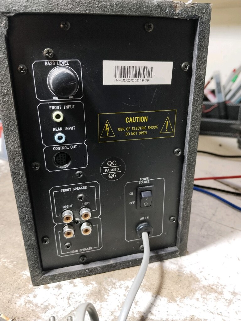 INCA MARKA ÇOKLU FİŞ SES KONTROL APARATLİ 5+1 SES SİSTEMİ - 3