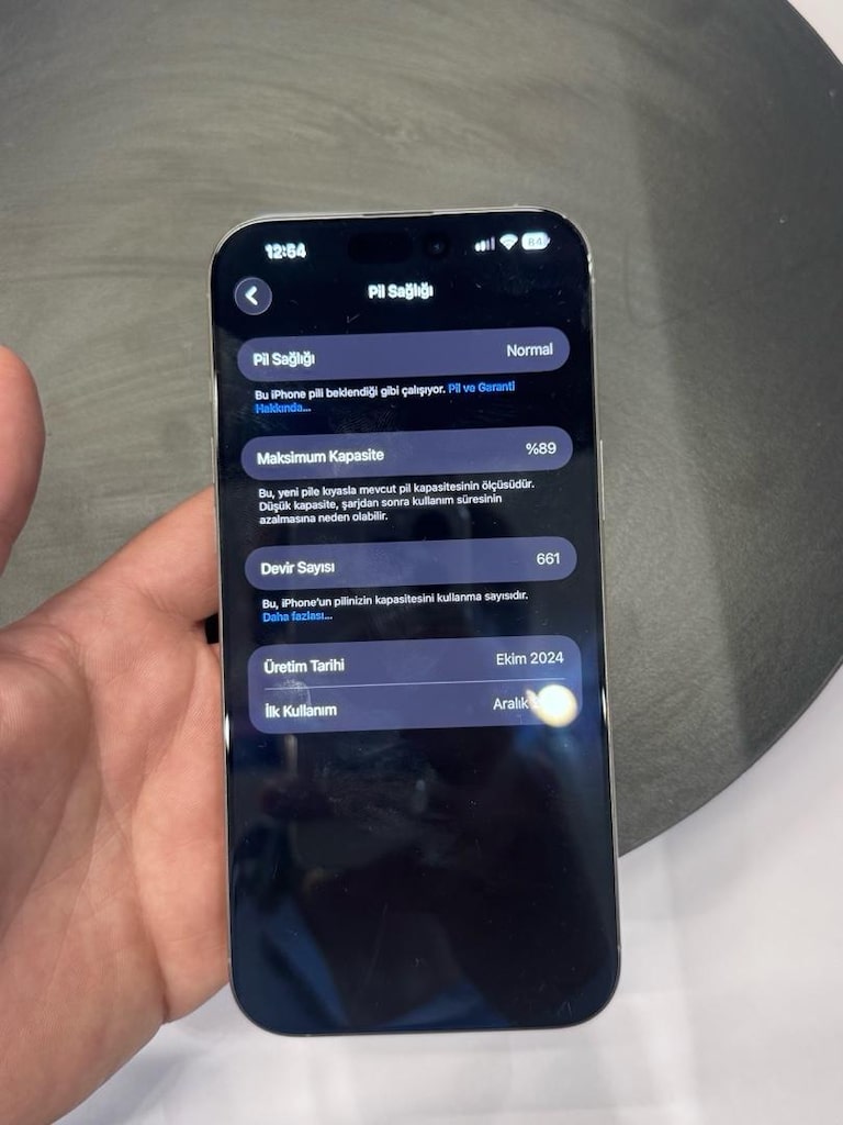 Temiz Kullanılmış İlk Elden İphone 16promax 256 gb - 3