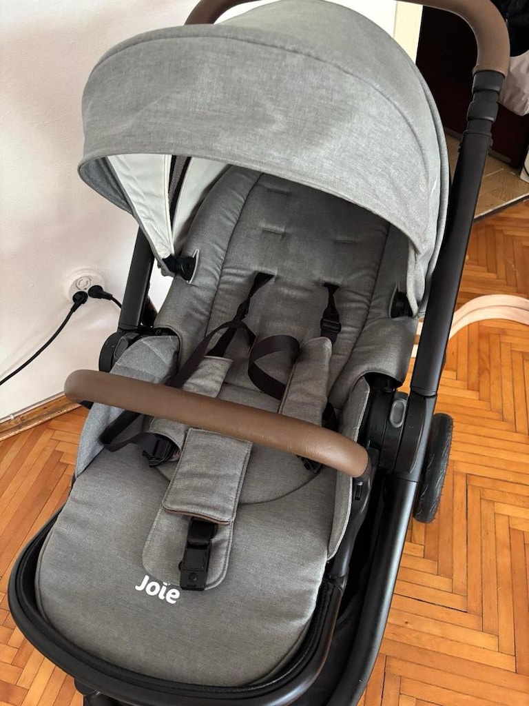 Joie versatrax bebek arabası ve Joie i-snug 2 ana kucağı - 5