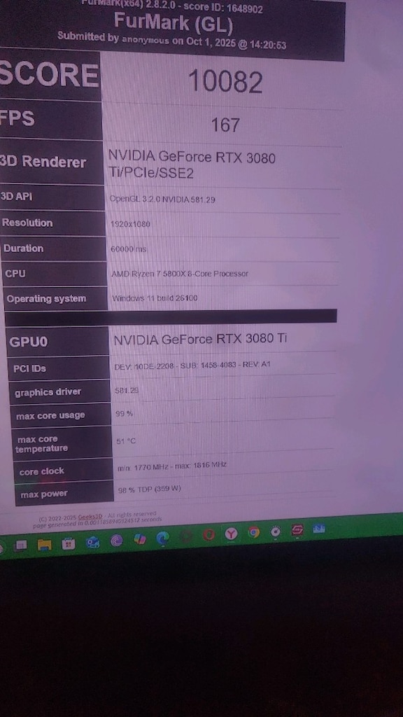 RTX 3080Ti gigabyte aorus Xtreme waterforce - 7