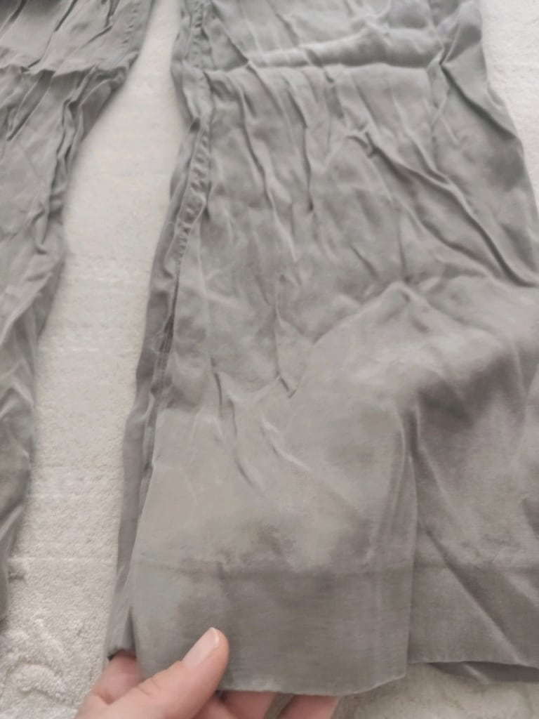 ZARA TENCEL TAKIM bomber ceket pantolon L XL İpekyol vakko mango - 3