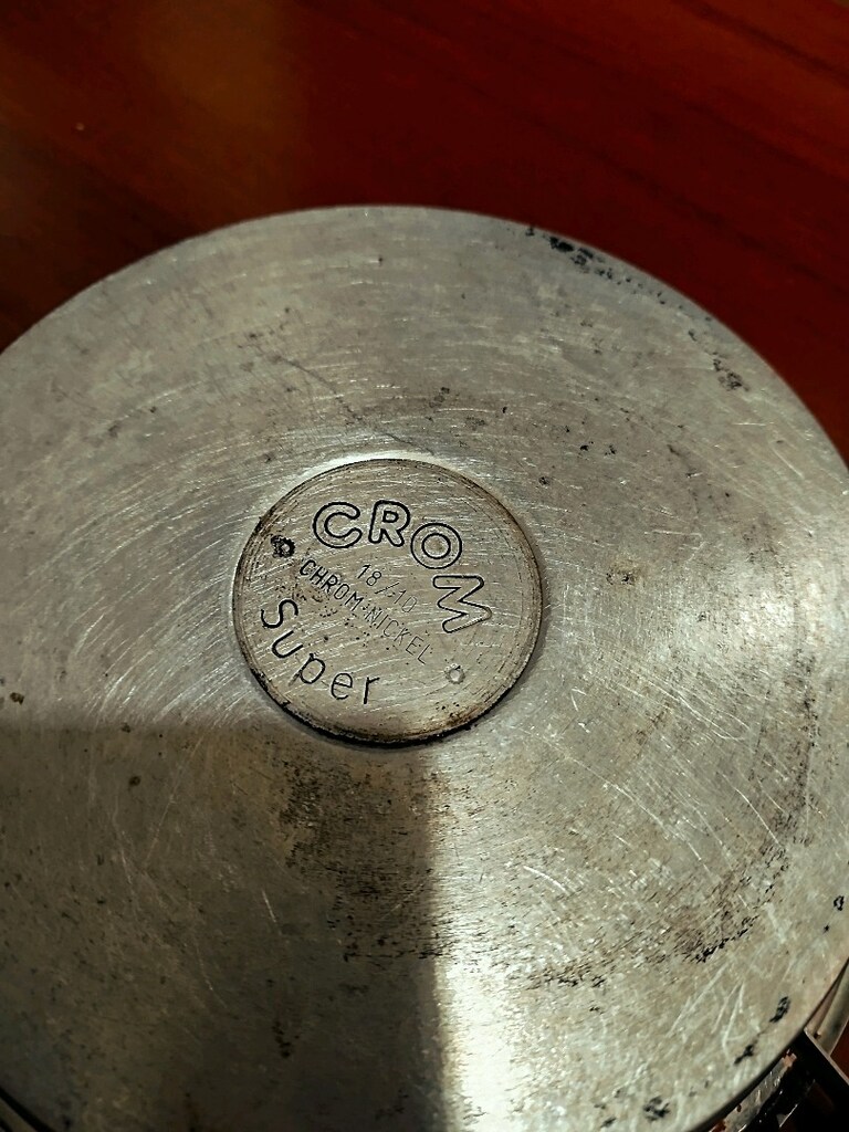 Iyi durumda çok ağır ve çok sağlam tava 23x5.5 cm - 7