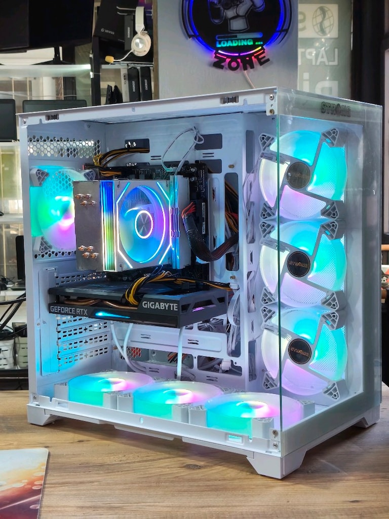 RTX 3060TI RYZEN 5 5600 16GB RAM 512GB M2SSD 650W AKVARYUM KASA - 3