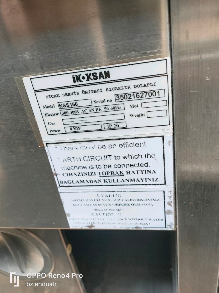 elektrikli sulu yemek benmari tezgahı - 8