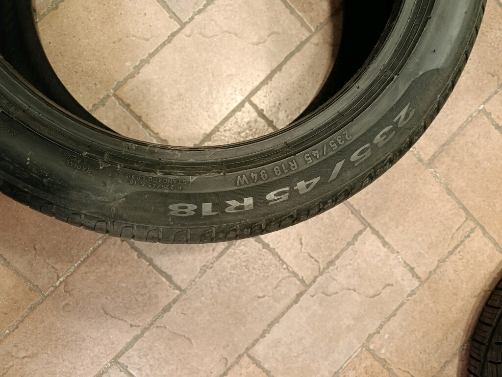 235 45 18 Pirelli yazlık - 4