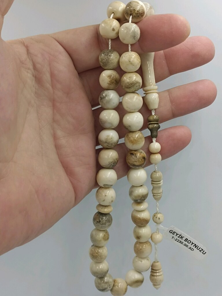 hakiki geyik boynuzu tesbih - 3