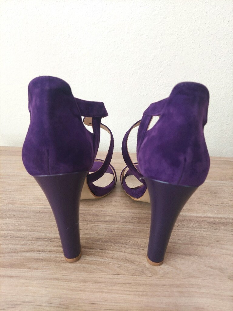 ÇLK Shoes Mor topuklu ayakkabı - 6