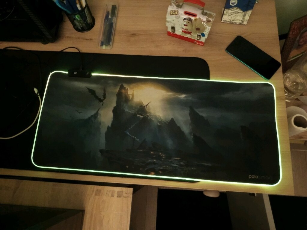 Polosmart rgb mouse pad 70x30 - 2