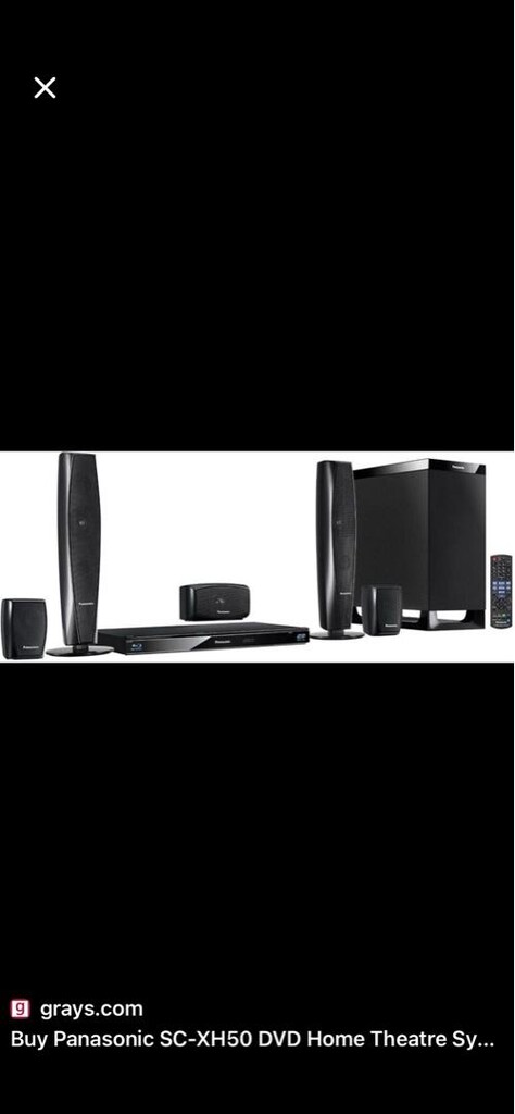 Panasonic SC-XH50EG-K 5.1 Ev Sinema Sistemi Sıfır Kutulu - 2