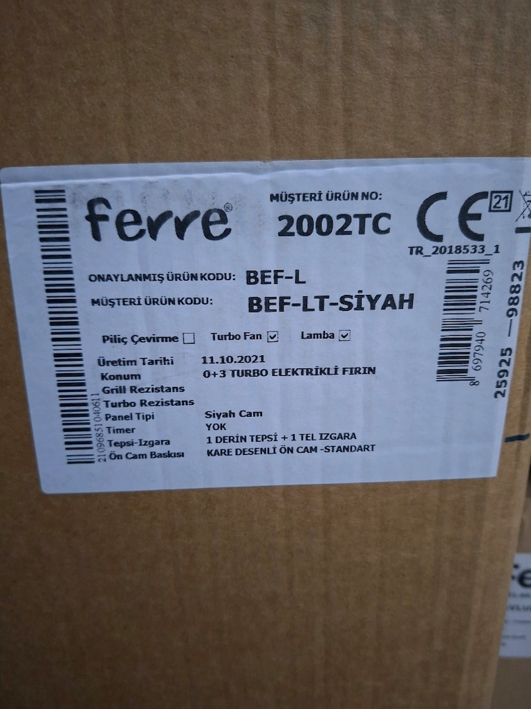 ANKESTRE SET CAM Siyah FERRE MARKA - 3