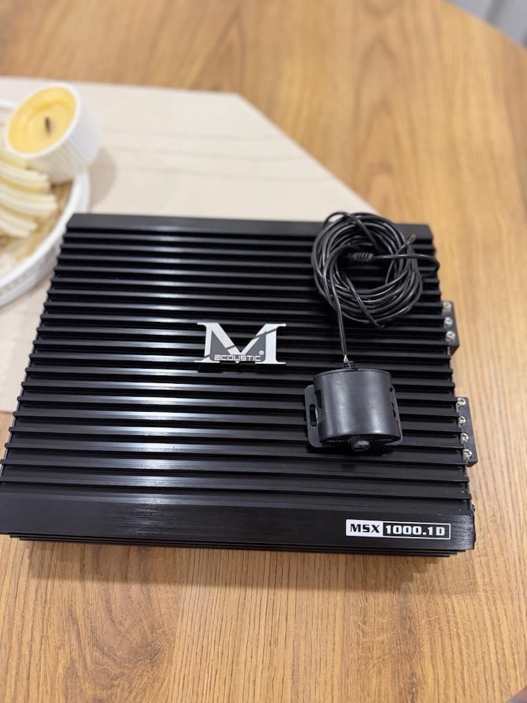 M Acoustic MSX 1000.1D Mono Amfi
