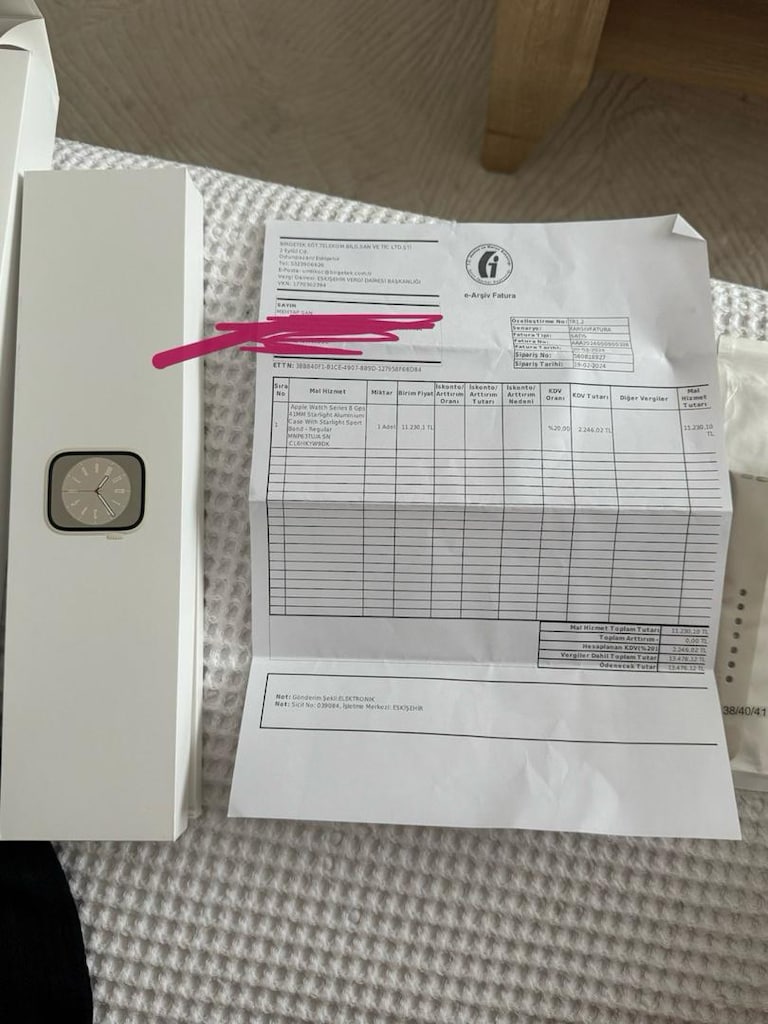 Apple Watch 8 41mm Yıldız Işığı - 5