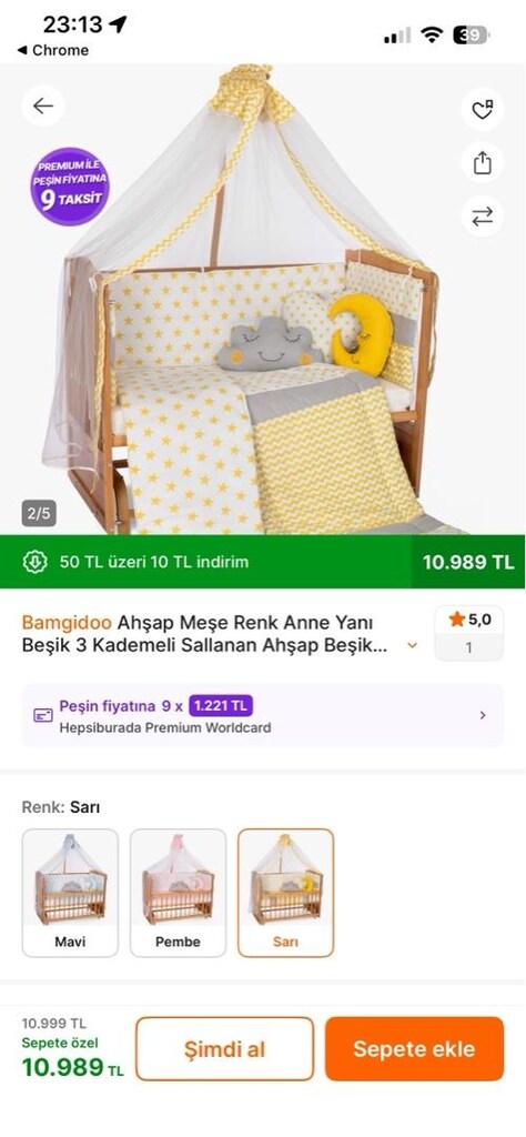 ahşap beşik - 2