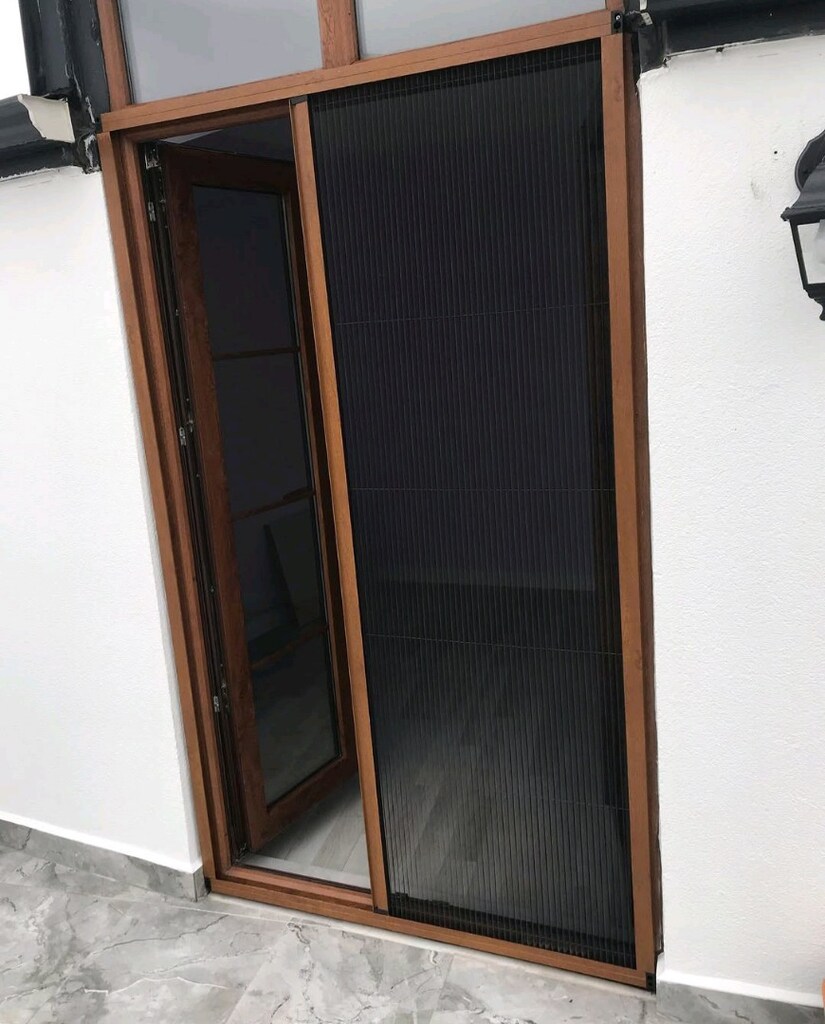 SİNEKLİX Akordeon Sürgülü Kapı Sinekliği | Özel Ölçü | Montajsız - 19