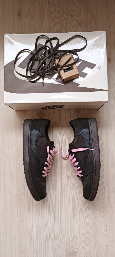 Air Jordan 1 Low Travis Scott Velvet Brown 44 - 4