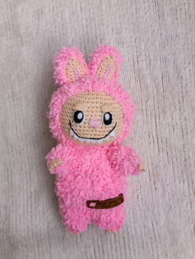 ÖRGÜ AMİGURUMİ LABUBU OYUNCAK - 2