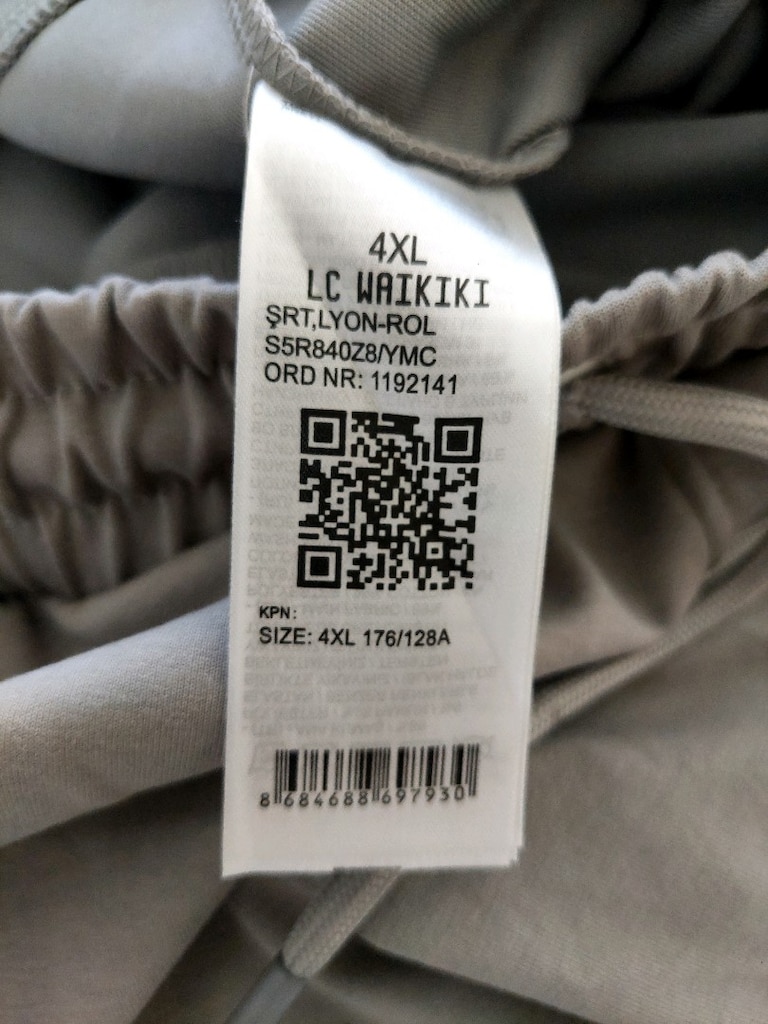LCW classic erkek gri Sweat kapri şort - 3