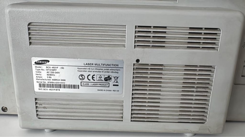 Samsung SCX-4521F Lazer Yazıcı Fotokopi Tarayıcı Faks - 6