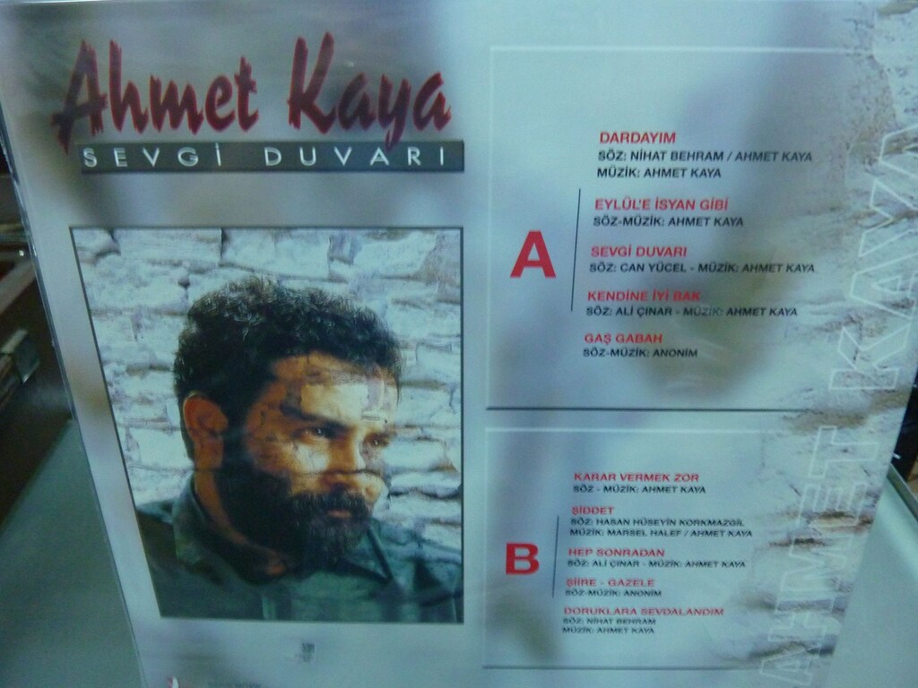 AHMET KAYA SEVGİ DUVARI SİYAH PLAK SIFIR 33 DEVİR LP YENİ - 2