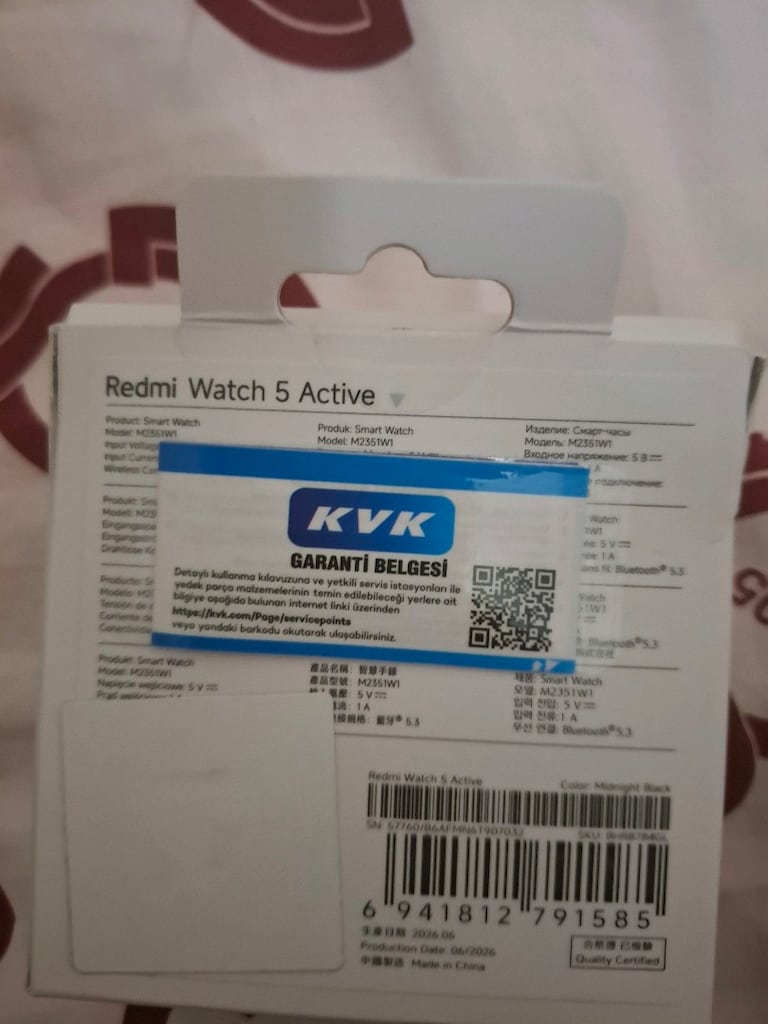 Xiaomi Redmi Watch 5 Active Akıllı Saat - 3