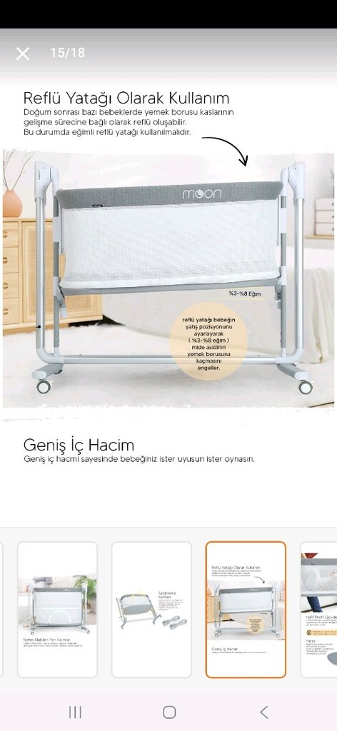 Elektrikli anne yanı beşik - 10