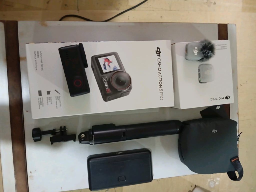 DJİ ACTİON 5 PRO COMBO ve MİC MİNİ 2 - 6