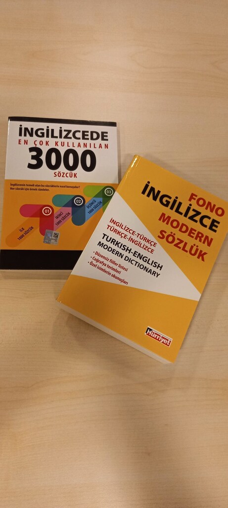 FONO İNGİLİZCE-TÜRKÇE SÖZLÜK VE İNGİLİZCENİN TEMELİ 3000 SÖZCÜK KİTABI - 6