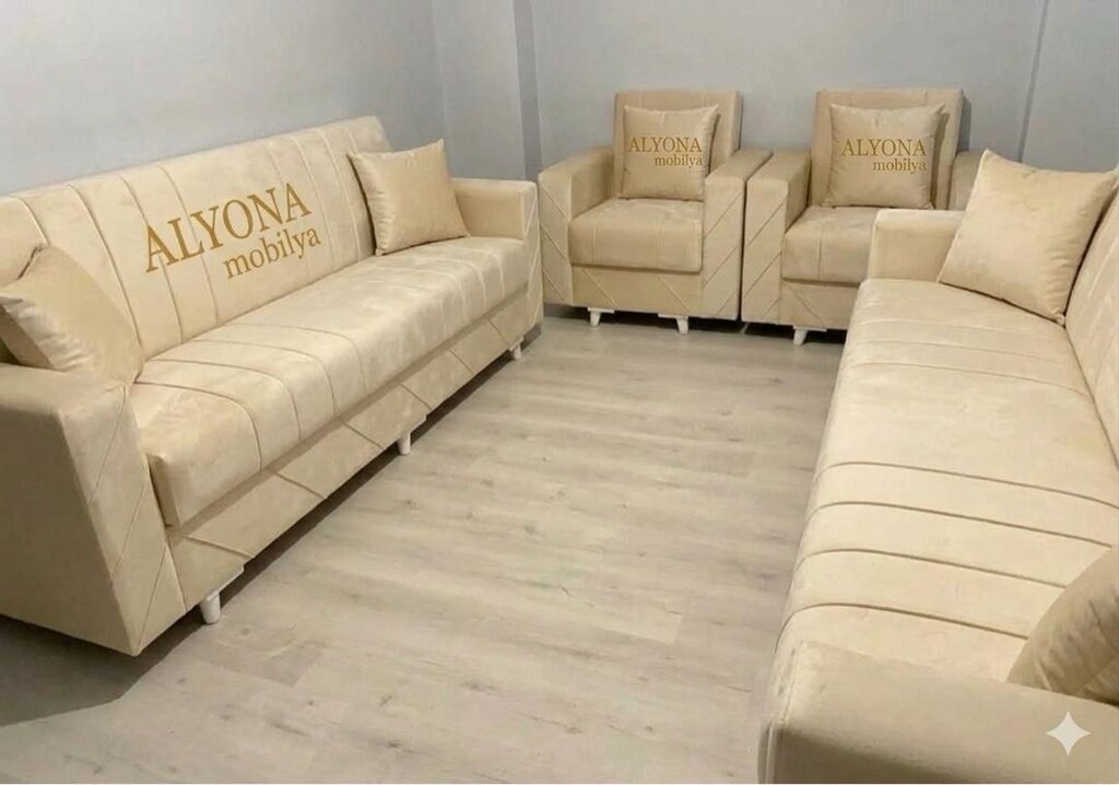 ALYONA MOBİLYA DAN YATAKLI BAZALI ÇEKYATLAR MAKSİ TAKIMLAR KAPIDA ÖDME - 5