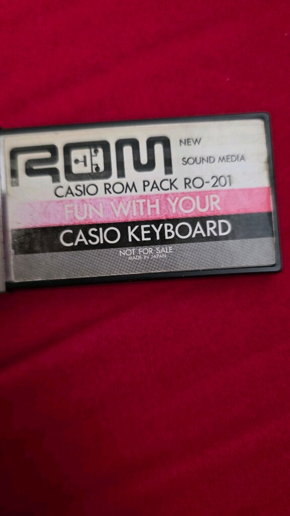 Casio Rom pack Casiotone orglar için hafıza kartı - 2