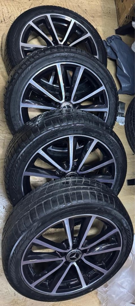 Mercedes jant lastik takimi sifir ayarinda 5x112 18 inç - 9