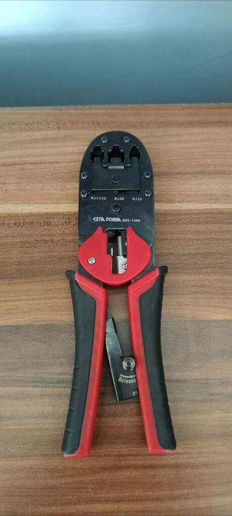 Ceta Form E69-T468 Telefon-Data Jack Sıkma Pensesi - 7