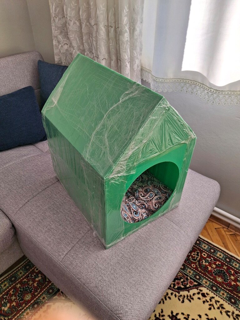 1 adet kedi barınağı su geçirmez - 2