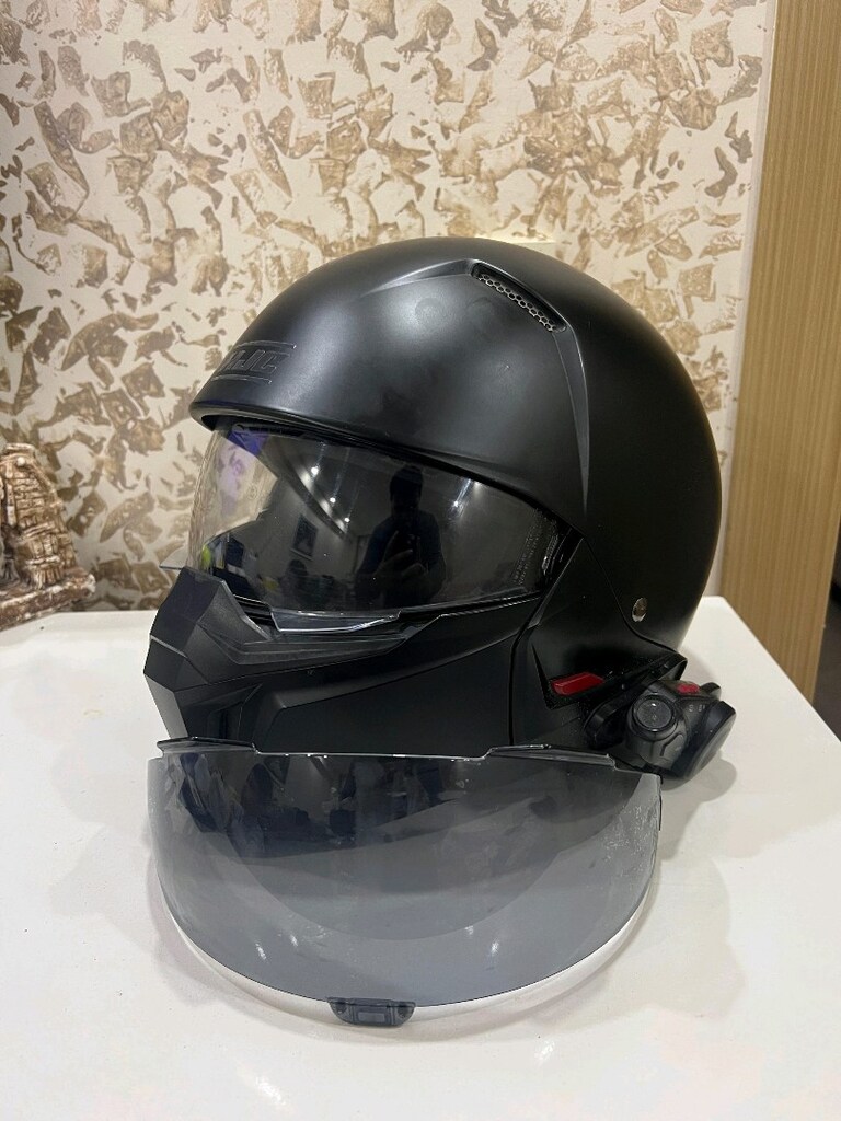 HJC İ20 NADİR MAT SİYAH KASK L Beden - 6
